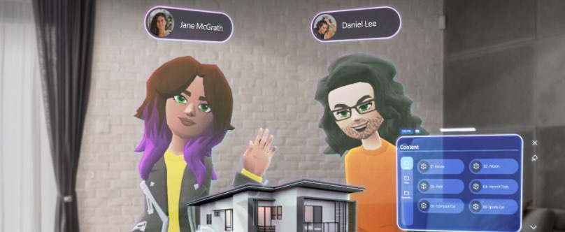 Microsoft prépare le futur de la réalité mixte avec Mesh Microsoft prépare le futur de la réalité mixte avec Mesh