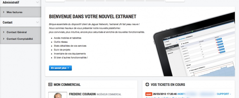 Jaguar Network lance son Extranet V2.0