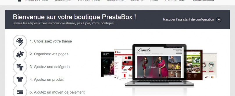 Prestabox : la boutique en ligne en quelques clics