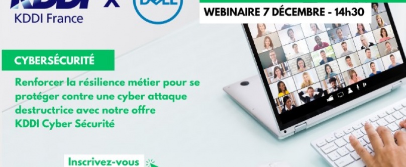 WEBINAIRE : Comprendre comment renforcer la résilience métier pour se protéger contre une cyber attaque